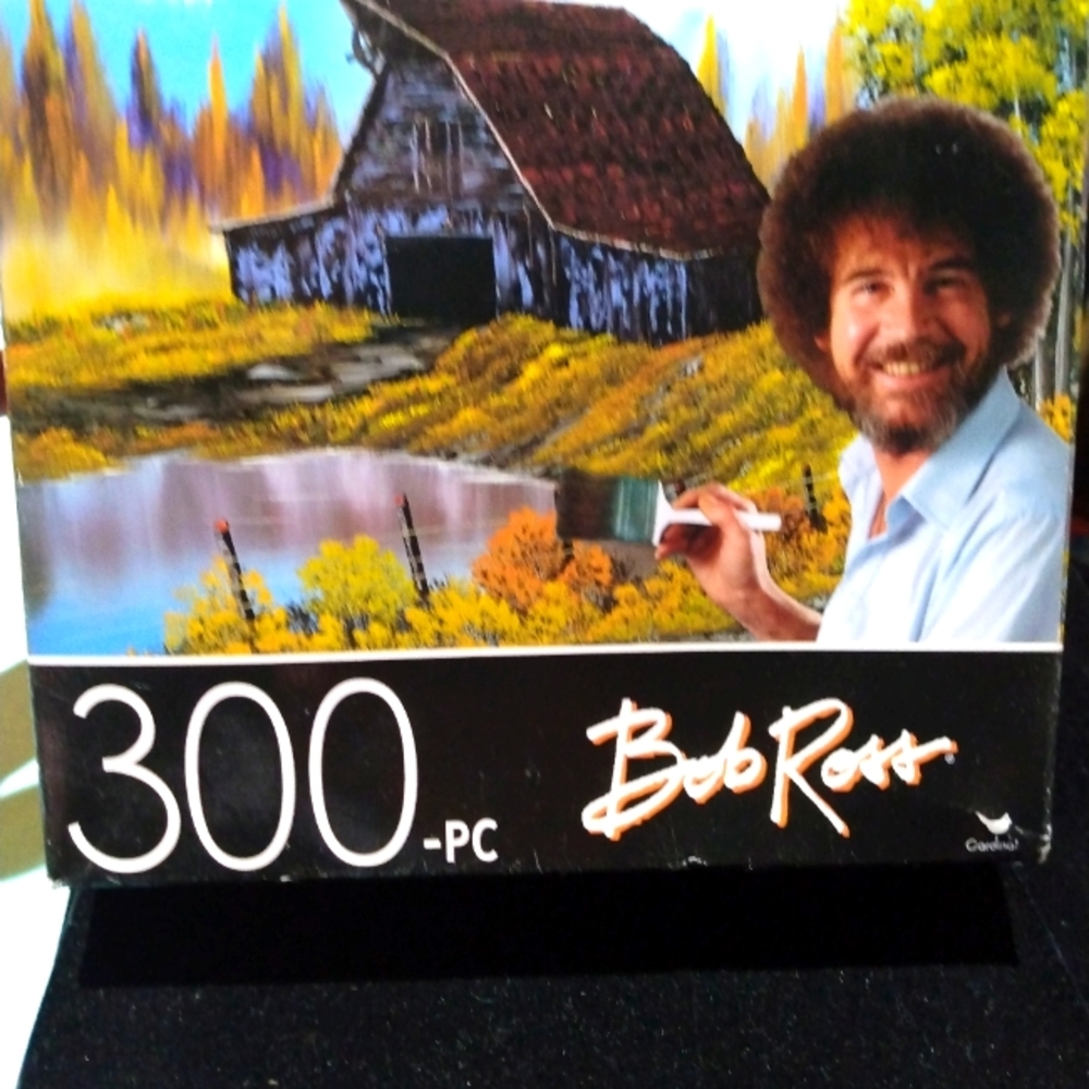 Bob Ross 300 Piece Jigsaw Puzzle Rustic Barn